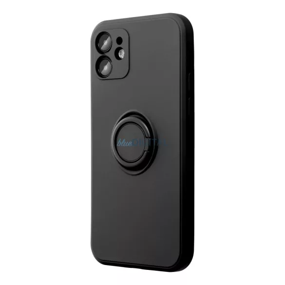 HUSĂ! - Husă SILICONE RING Samsung Galaxy A36 - negru