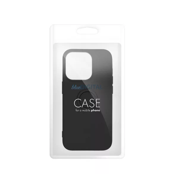 HUSĂ! - Husă SILICONE RING Samsung Galaxy A36 - negru