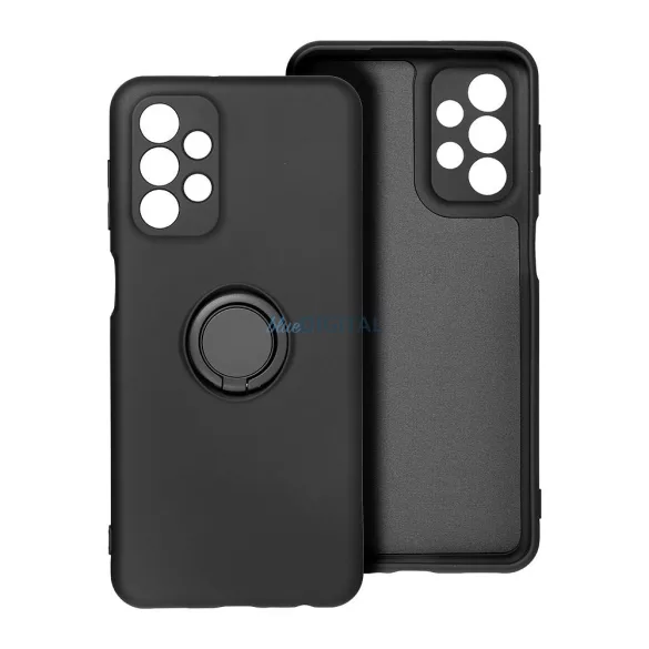 HUSĂ! - Husă SILICONE RING Samsung Galaxy A36 - negru