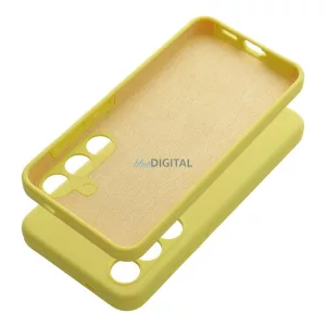 HUSĂ! - Carcasă din SILICON 2mm Samsung Galaxy A36 - galben lămâie