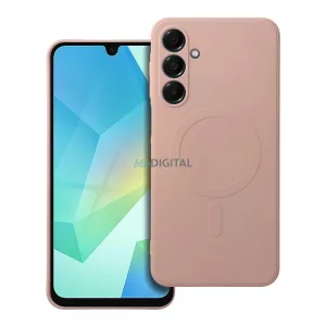 HUSĂ! - SILICONE MAG COVER Husă compatibilă MagSafe pentru Samsung Galaxy A36 - roz