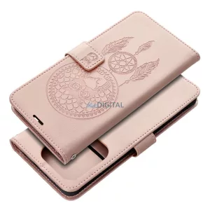 HUSĂ! - Carcasă de carte MEZZO Samsung Galaxy A26 - aur roz "dream catcher"
