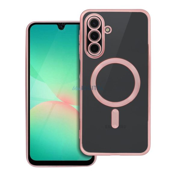 Husă compatibilă ELECTRO MAG COVER MagSafe pentru Samsung Galaxy A26 - rose gold
