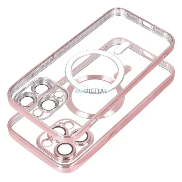 HUSĂ! - ELECTRO MAG COVER Carcasă compatibilă MagSafe Samsung Galaxy A36 - aur roz
