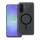 HUSĂ! - Drop Glue Inel colorat MagSafe caz compatibil Samsung Galaxy A36 - negru-transparent