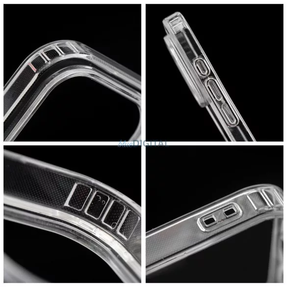 HUSĂ! - Husă compatibilă Drop Glue Colorful Ring MagSafe pentru iPhone 15 - roz