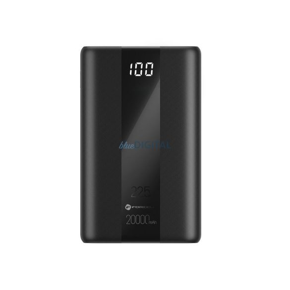 FORCELL F-ENERGY P20K2 Energo powerbank PD QC3.0 3A 22,5W 20000 mAh negru