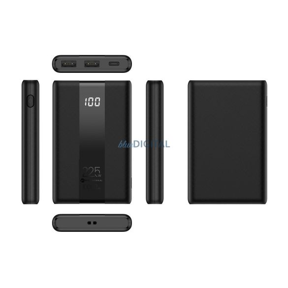 FORCELL F-ENERGY P10K2 Energo powerbank PD QC3.0 3A 22,5W 10000 mAh negru