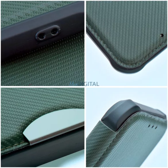 HUSĂ! - Carcasă de deschidere RAZOR Redmi 14C 4G/5G - verde închis