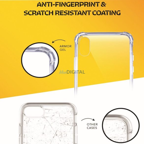 Roar Armor Jelly caz Xiaomi Redmi Notă 14 Pro 5G - transparent