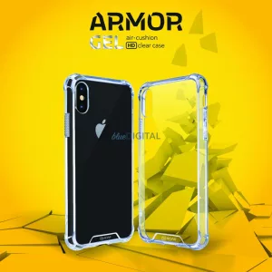 HUSĂ! - Roar Armor Jelly caz Xiaomi Redmi Notă 14 Pro Plus - transparent