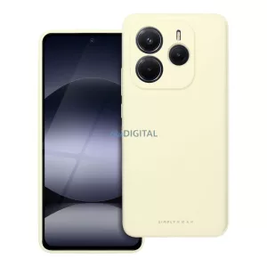 HUSĂ! - Roar Cloud Skin caz Xiaomi Redmi Notă 14 5G - galben deschis