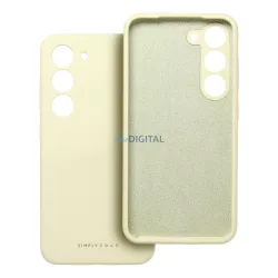   HUSĂ! - Roar Cloud Skin caz Xiaomi Redmi Notă 14 Pro Plus - galben deschis