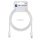 Blue Star PJ72 Eco Type-C - Lightning cablu 27W 2.4A 1m - alb