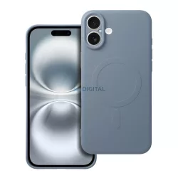   HUSĂ! - SILICONE MAG COVER Husă compatibilă MagSafe Samsung Galaxy S25 Plus - albastru deschis
