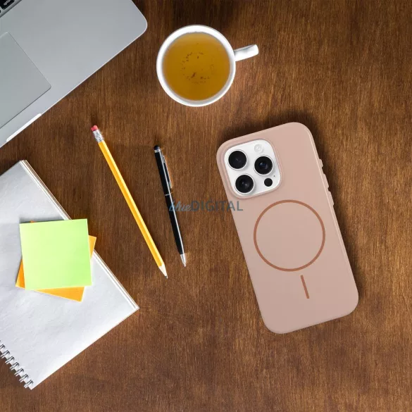 HUSĂ! - Carcasă Premium Glossy MagSafe compatibilă pentru iPhone 16 Pro - Gold