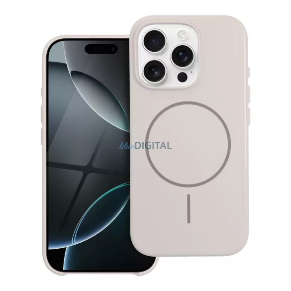 HUSĂ! - Carcasă Premium Glossy MagSafe compatibilă pentru iPhone 16 Pro - bej