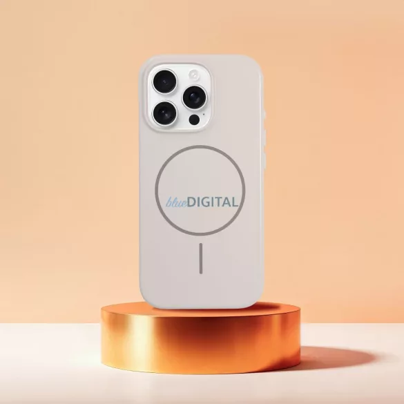 HUSĂ! - Carcasă Premium Glossy MagSafe compatibilă pentru iPhone 16 Pro - bej