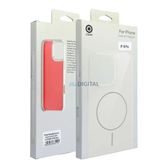 HUSĂ! - Carcasă Premium Glossy MagSafe compatibilă pentru iPhone 16 Pro - bej