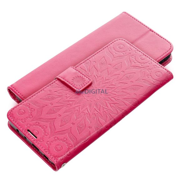 MEZZO Openable Case Xiaomi Redmi Notă 14 5G - roz strălucitor "mandala"