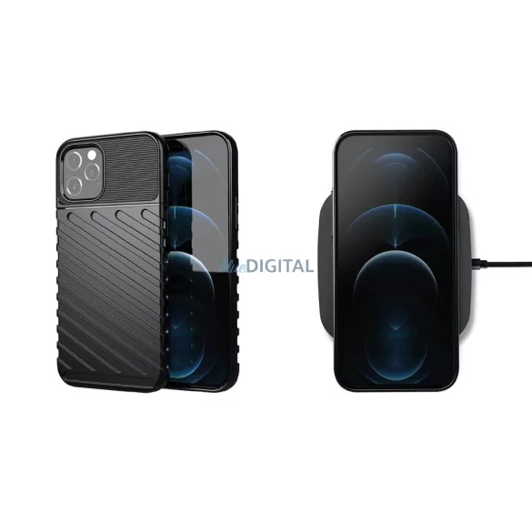 HUSĂ! - THUNDER caz Xiaomi Redmi Notă 14 Pro Plus - negru