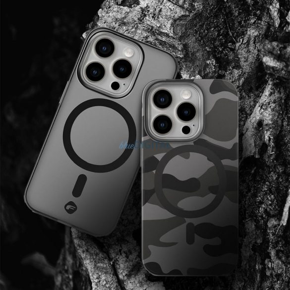 Forcell F-Protect MagSafe caz compatibil Samsung Galaxy S25 Plus - camuflaj gri