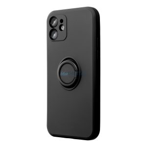 SILICONE RING caz Xiaomi Redmi Notă 14 Pro Plus - negru