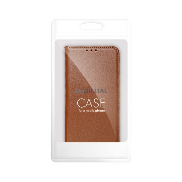 Carcasă din piele SMART PRO pentru iPhone SE 2025 - maro