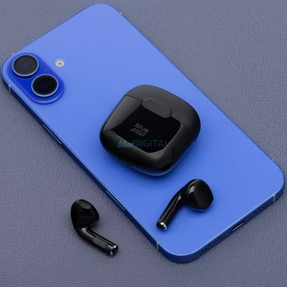 Blue Star FI7 TWS Căști fără fir Bluetooth - negru
