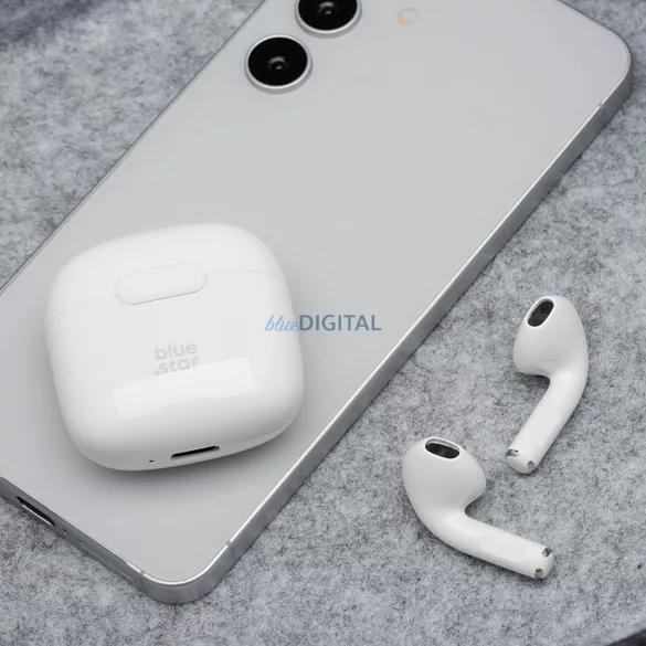 Blue Star FI7 TWS Căști fără fir Bluetooth - alb