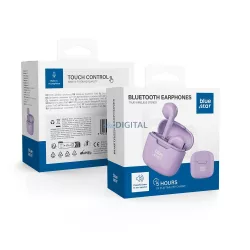 Căști Bluetooth fără fir Blue Star FI7 TWS - violet