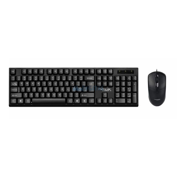 Tastatură QWERTY + mouse fără fir USB A K8605 U+U