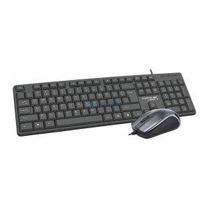 Tastatură QWERTY + mouse fără fir USB A K3186 U+U