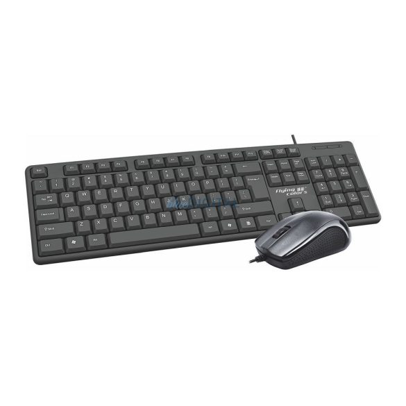 Tastatură QWERTY + mouse fără fir USB A K3186 U+U