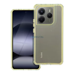 HUSĂ! - Carcasă MATRIX CLEAR Xiaomi Redmi Note 14 5G - galben