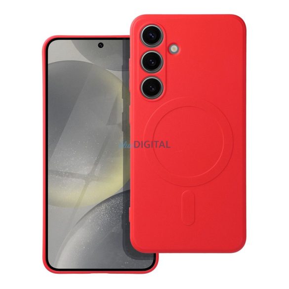 SILICONE MAG COVER Husă compatibilă MagSafe Samsung Galaxy A54 5G - roșu
