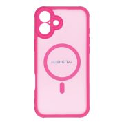   FULL MATTE MAG COVER Husă compatibilă MagSafe iPhone 15 Pro Max - roz