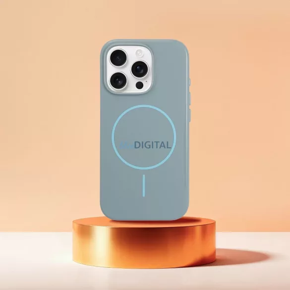 HUSĂ! - Carcasă Premium Glossy MagSafe compatibilă pentru iPhone 16 Pro - verde mentă