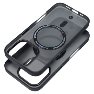 Forcell F-Protect MagSafe caz compatibil Samsung Galaxy S25 - negru transparent