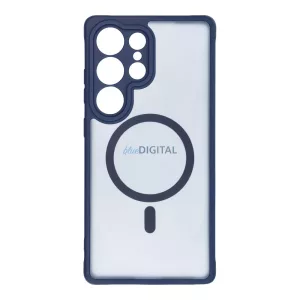 HUSĂ! - FULL MATTE MAG COVER Husă compatibilă MagSafe Samsung Galaxy S25 Plus - albastru