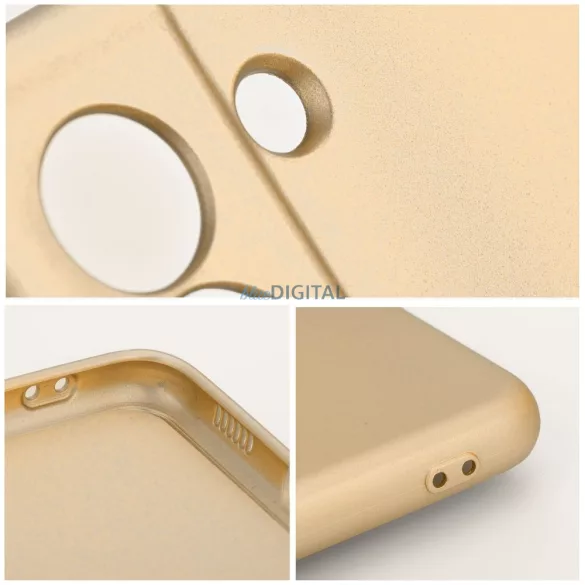 HUSĂ! - Carcasă METALIC Xiaomi Redmi Note 14 5G - aur