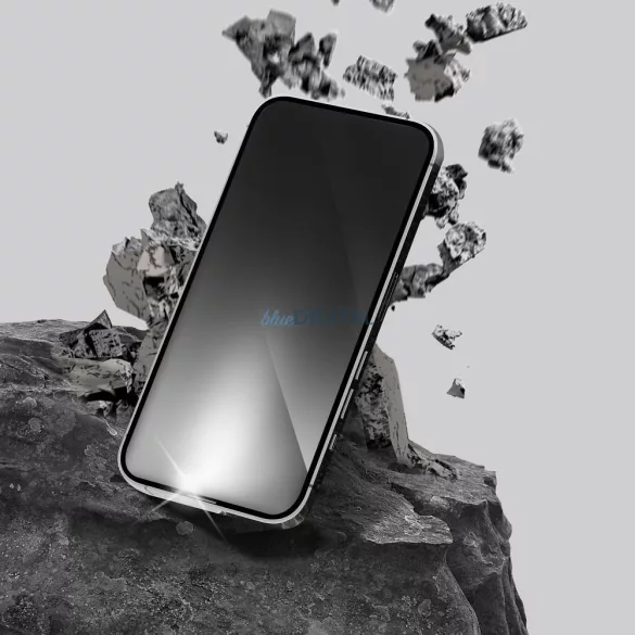 Protecție de ecran din sticlă temperată Forcell Ultra Clear Glass cu margine neagră pentru Samsung Galaxy S25 Ultra