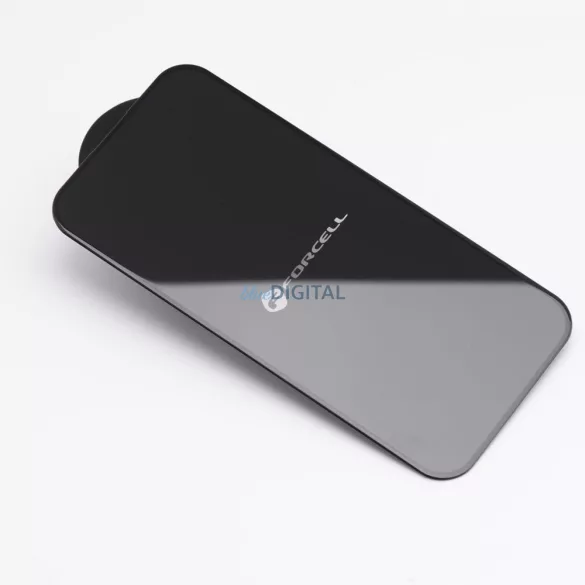 Protecție de ecran din sticlă temperată Forcell Ultra Clear Glass cu margine neagră pentru Samsung Galaxy S25 Ultra