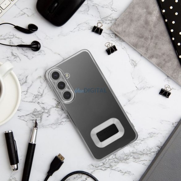 Carcasă GLAM Xiaomi Redmi Note 14 Pro 5G - argintiu