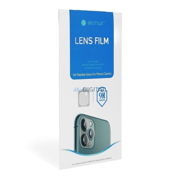 Bestsuit Film de protecție pentru lentile de cameră din sticlă hibridă flexibilă pentru Samsung Galaxy S25
