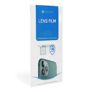 Bestsuit Film de protecție pentru obiectivul camerei foto din sticlă hibridă flexibilă pentru Samsung Galaxy S25 Ultra