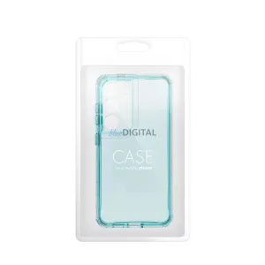 HUSĂ! - Carcasă MATRIX CLEAR Xiaomi Redmi Note 14 4G - albastru turcoaz