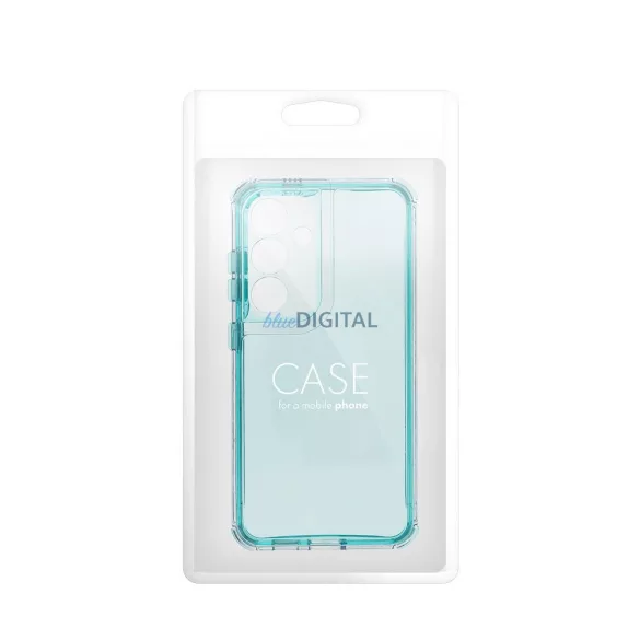 HUSĂ! - Carcasă MATRIX CLEAR Xiaomi Redmi Note 14 4G - albastru turcoaz