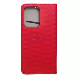  HUSĂ! - Carcasă de carte SMART CASE Oppo Reno13 Pro - roșu