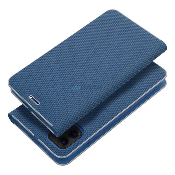 LUNA caz carte iPhone 16e - albastru